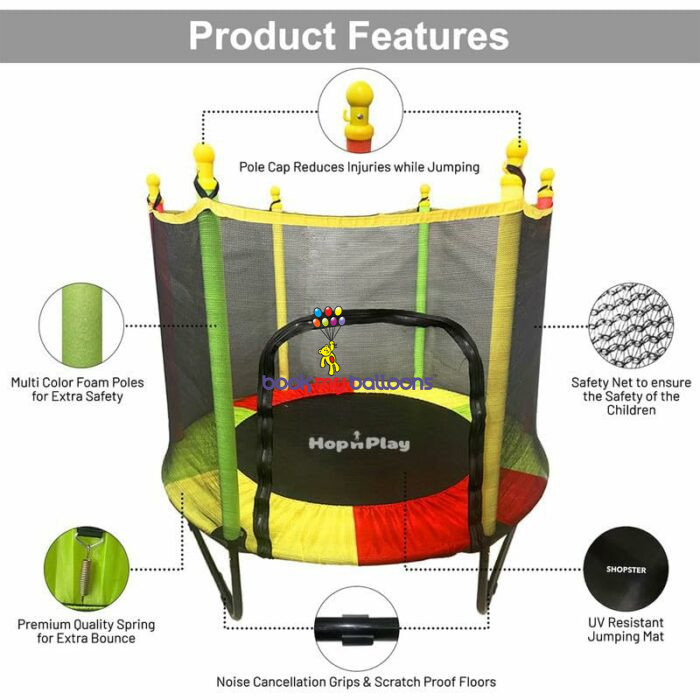 Trampoline 55 inches - Capacity 80 Kgs - Image 2