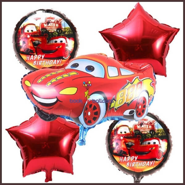 Giant Lightning McQueen Balloon 30in x 17in - Cars