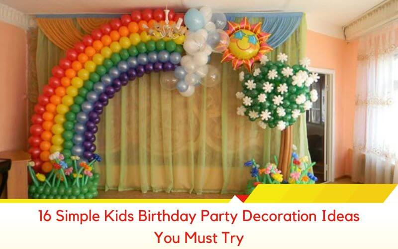 birthday decorations ideas