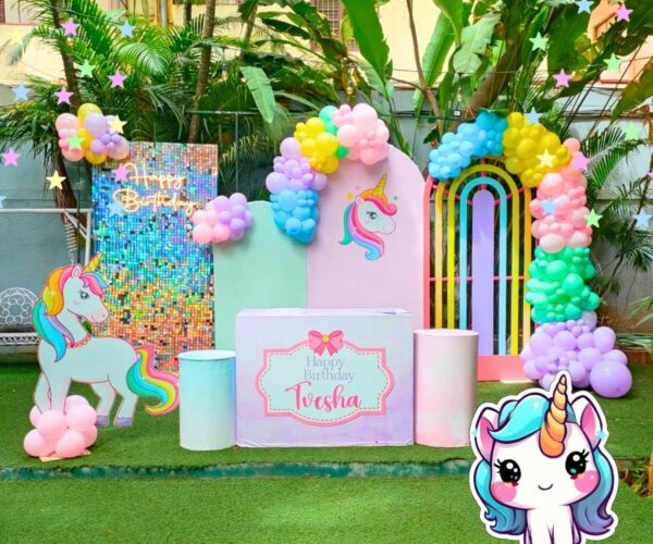 Unicorn Theme Party Decorations